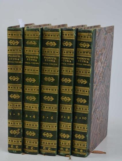 Storia della Toscana sino al Principato con diversi saggi sulle Scienze, Lettere e Arti… - Lorenzo Pignatti - copertina