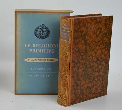 Le religioni primitive - James George Frazer - copertina