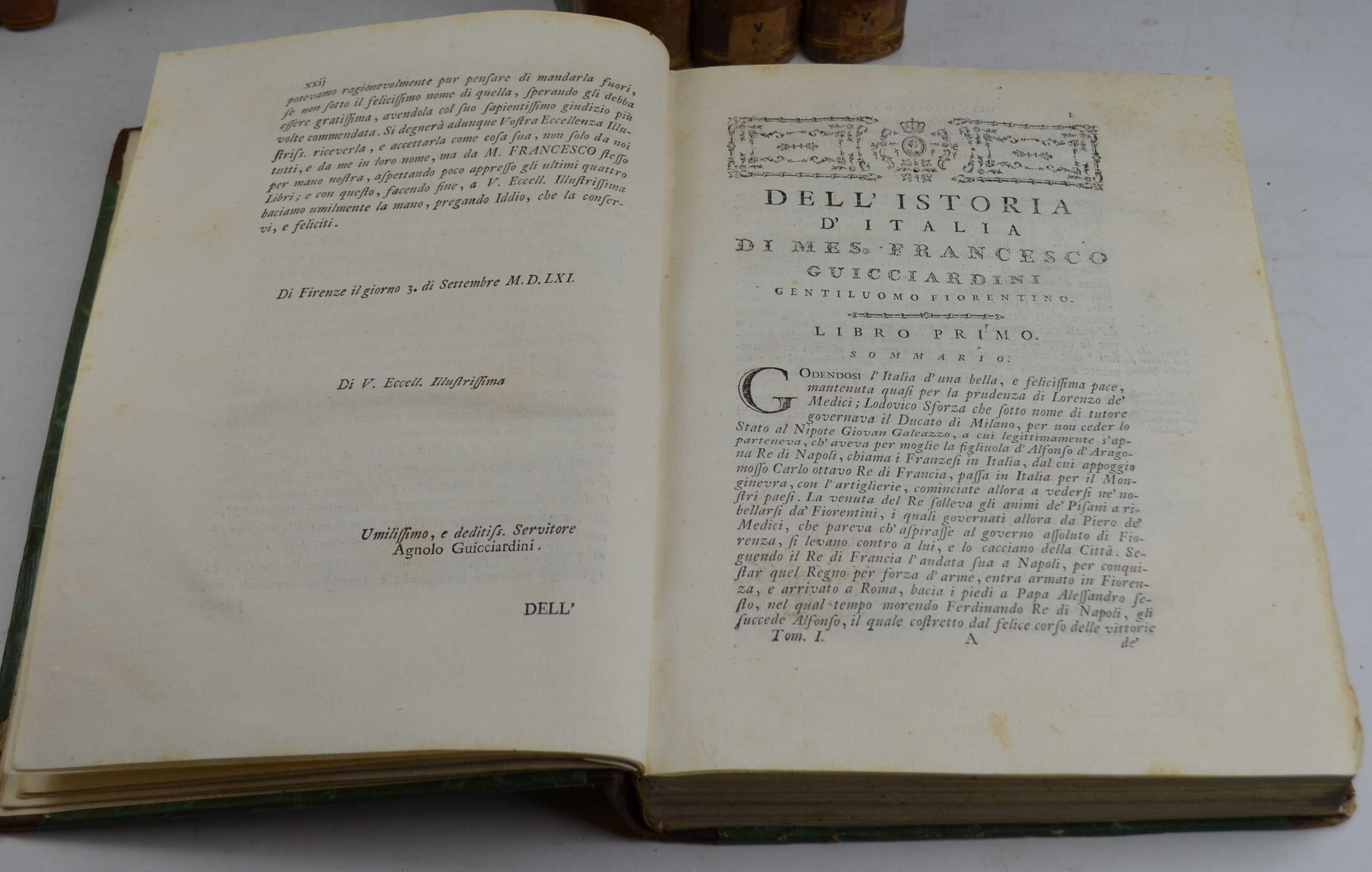 Della istoria d'Italia libri XX