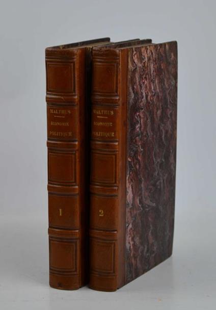 Principes d'économie politique, considerés sous le rapport le leur application pratique… Traduits de l'anglais par M.F.S. Constancio - Thomas Robert Malthus - copertina