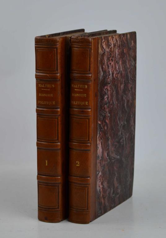 Principes d'économie politique, considerés sous le rapport le leur application pratique… Traduits de l'anglais par M.F.S. Constancio - Thomas Robert Malthus - copertina
