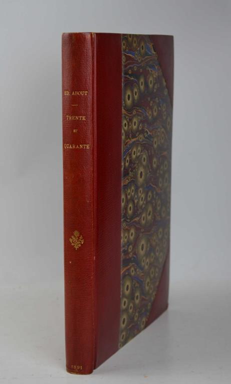 Trente et Quarante… - Edmond About - copertina