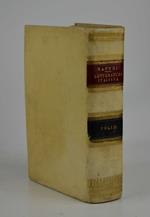 Storia della letteratura italiana dall'origine della lingua sino à nostri giorni. Terza edizione emendata ed accresciuta colla storia dei primi trentadue anni del secolo XIX
