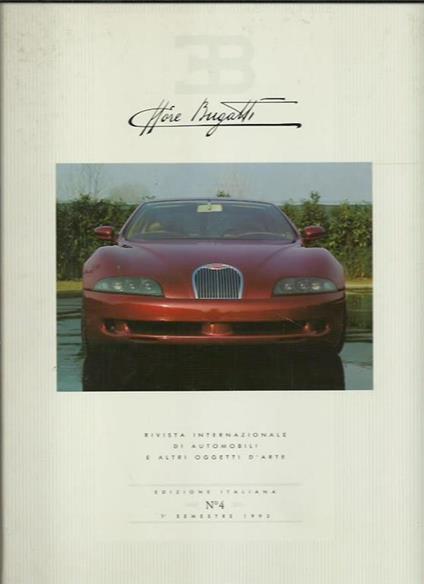 EB Ettore Bugatti. Rivista internazionale di automobili e altri oggetti d'arte (ed.italiana 4/1) - copertina