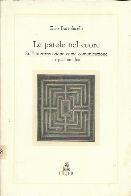 Le parole nel cuore - Erio Bartolacelli - copertina
