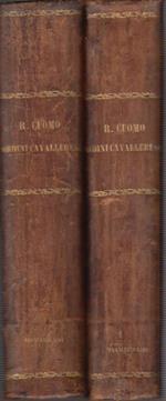 Ordini Cavallereschi antichi e moderni divisi per regioni con documenti ufficiali del duca Raffaele Cuomo opera postuma pubblicata a cura di suo padre Stanislao Cuomo