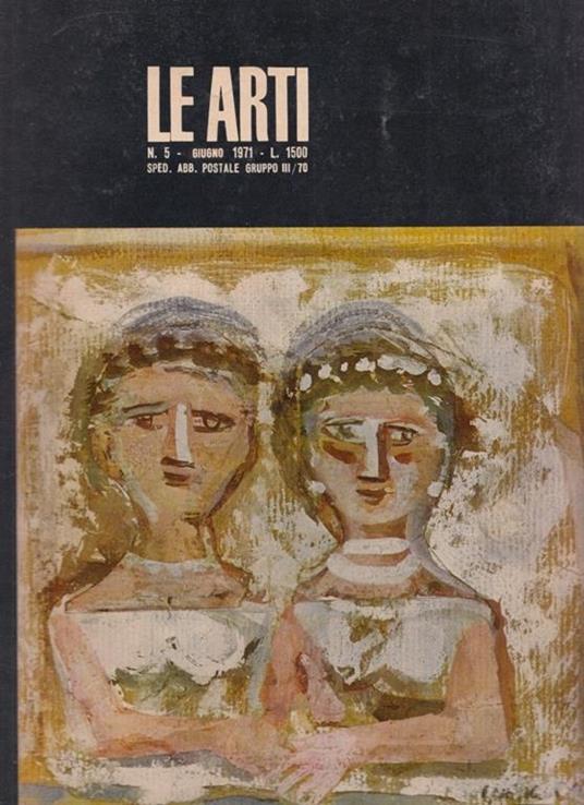 Le arti 5 Giugno 1971 - Anonimo - copertina