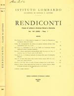 Istituto lombardo. Accademia di scienze e lettere. Rendiconti. Classe di lettere e scienze morali e storiche. Vol. 134 (2000) fasc.1