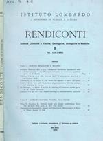 Istituto lombardo, accademia di scienze e lettere. Rendiconti vol.123 (1989)