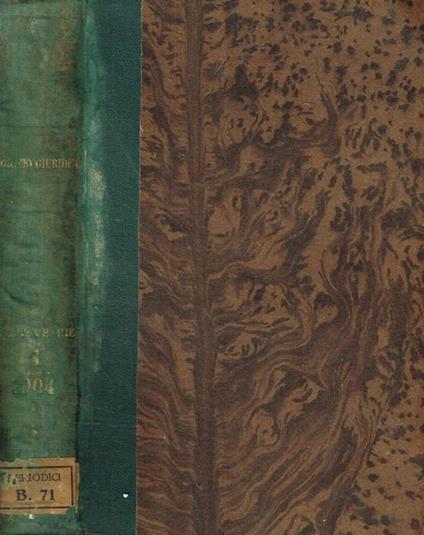 Archivio giuridico Filippo Serafini. Terza serie vol.I Enrico Serafini, diretto da - copertina