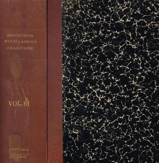 Smithsonian miscellaneous collections vol.81 - copertina
