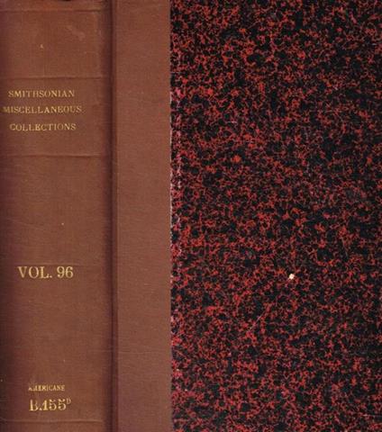 Smithsonian miscellaneous collections vol.96 - copertina