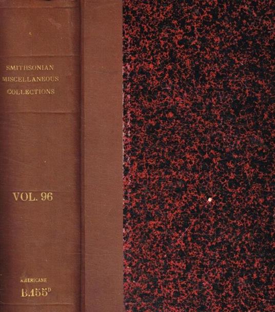 Smithsonian miscellaneous collections vol.96 - copertina