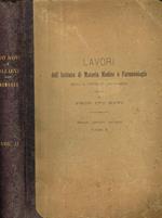 Lavori dell'istituto di materia medica e farmacologia della R.Università di Bologna. Biennio 1900-1901, 1901-1902 Ivo Novi, diretto da