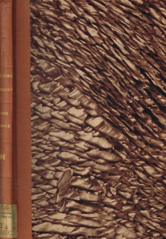 Istituto lombardo accademia di scienze e lettere. Rendiconti. Parte generale e atti ufficiali vol.96 (1962) - copertina