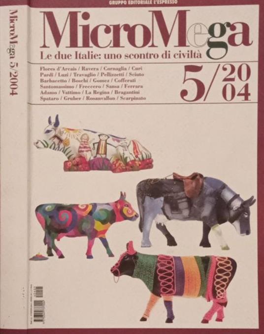 MicroMega 5/2004 Lucio Caracciolo, direttore - copertina