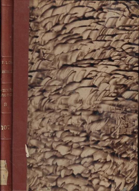 Rendiconti Scienze Biologiche e Mediche B Anno 1973 - copertina