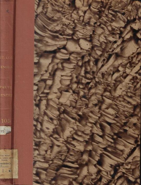 Rendiconti Parte Generale e Atti Ufficiali Anno 1971 - copertina