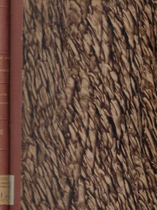 Rendiconti Parte Generale e Atti Ufficiali Anno 1958 - copertina