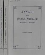 Annali della scuola normale superiore di Pisa serie V Vol. IX N. 1, 2 Giuseppe Tomassini, direttore