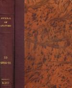 Journal of anatomy. Originally the journal of anatomy and physiology. Volume LIX, october 1924-july 1925