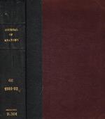 Journal of anatomy. Originally the journal of anatomy and physiology. Vol.LXVI, october 1931-july 1932