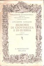 Memorie di Giovinezza e di Guerra ( 1740 - 1763 ) . Pubblicate da Alessandro Casati. In lingua francese con introduz. e note in italiano,