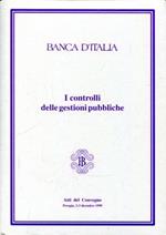 I controlli delle gestioni pubbliche