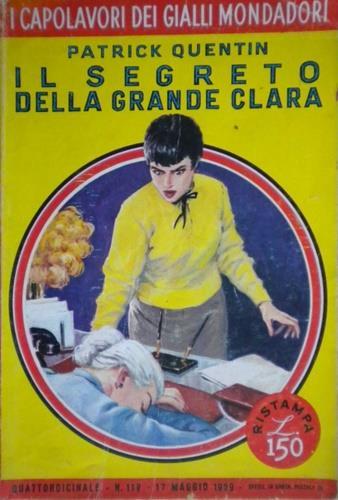 Il segreto della grande Clara - Patrick Quentin - copertina