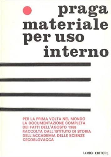 Praga. materiale per uso interno - copertina