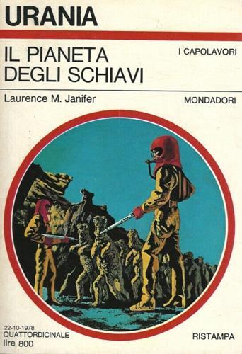 Il pianeta degli schiavi - Janifer M Laurence - copertina