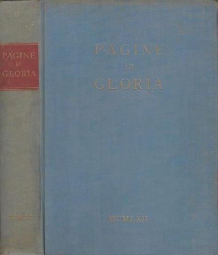 Pagine di gloria - Enrico Tingralli - copertina