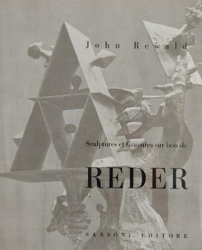 Sculptures et Gravures sur bois de Reder - John Rewald - copertina