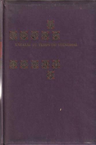 L' Italie au temps de Stendhal - copertina