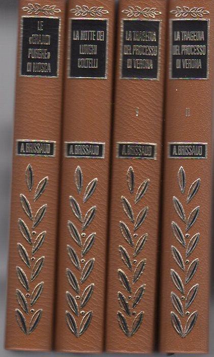 La  tragedia di Verona (2 v.) - La notte dei lunghi coltelli - Le Â"grandi purgheÂ" di Mosca - copertina