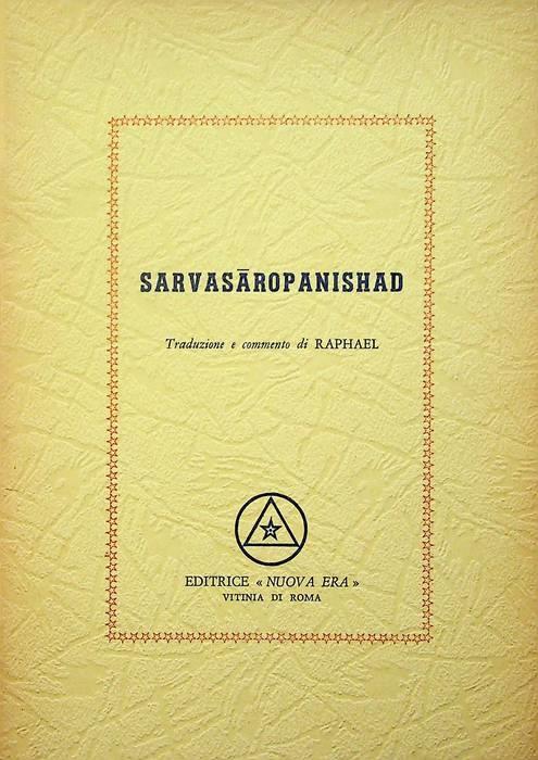 Sarvasaropanishad - Raphael - copertina