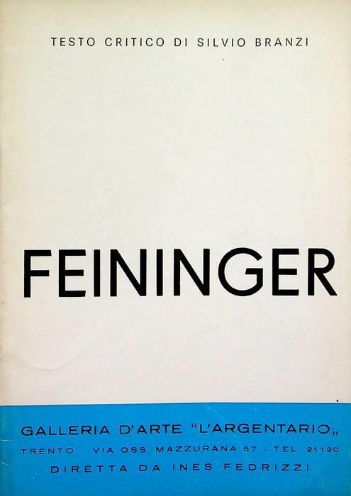 Lyonel Feininger: dal 1 al 15 novembre 1964 - copertina