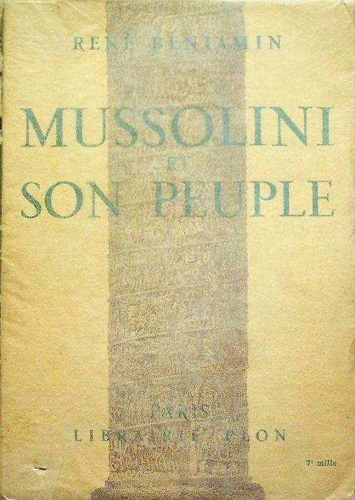 Mussolini et son peuple - copertina