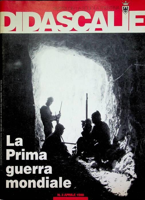 La  prima guerra mondiale - copertina