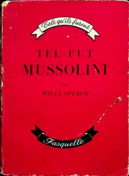 Tel fut Mussolini - copertina