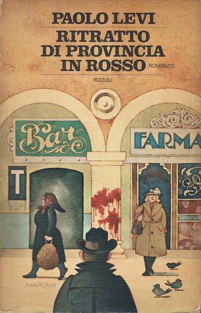 Ritratto di provincia in rosso - Paolo Levi - copertina