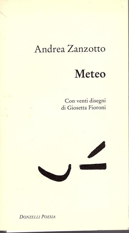 Meteo. Con venti disegni di Giosetta Fioroni - copertina
