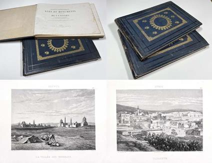 Excursions photographiques. Vues et monuments les plus remarquables de l'univers. 110 planches gravées par les meilleurs artistes d'après les photographies prises sur les lieux mêmes, et accompagnées d'une notice archéologique et historique - A.a.v.v. - copertina