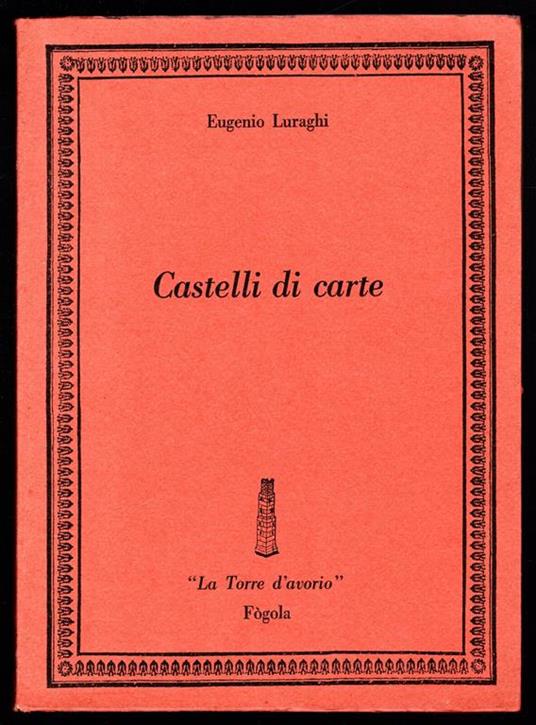 Castelli di carte - Eugenio Luraghi - copertina