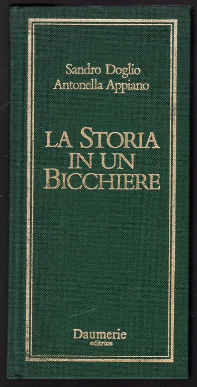 La storia in un bicchiere - copertina