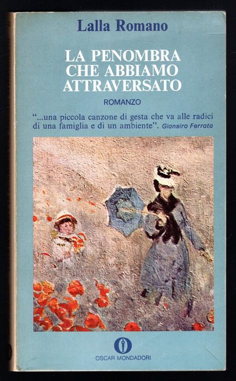 La penombra che abbiamo attraversato - Lalla Romano - copertina