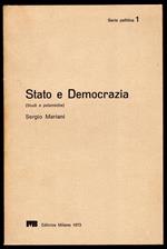 Stato e Democrazia