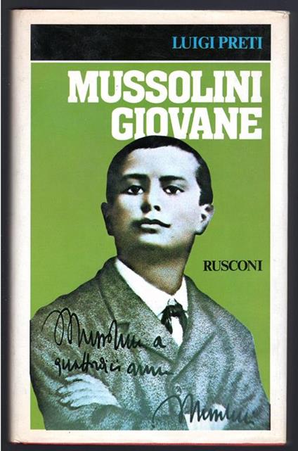Mussolini giovane - Luigi Preti - copertina