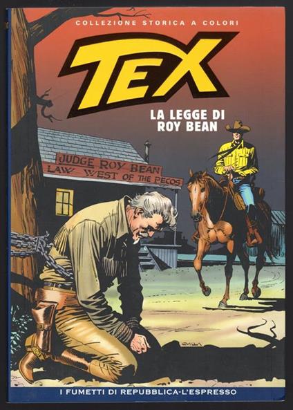 Tex. La legge di Roy Bean - copertina