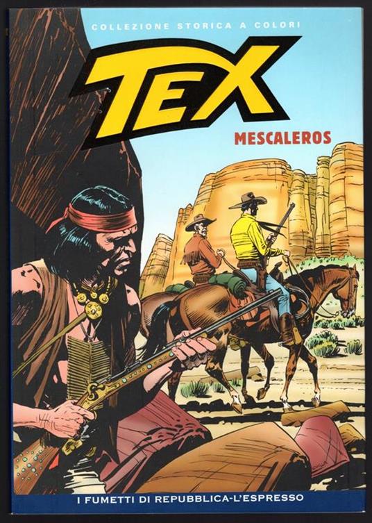 Tex. Mescaleros - copertina